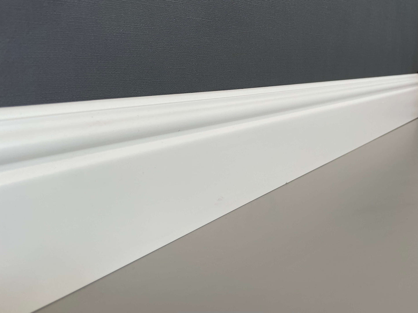 Bols plint - Hardhout - 9010 - Zuiver wit