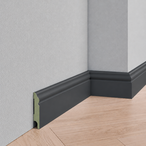 Bols plint - Hardhout - 7021 - Zwartgrijs