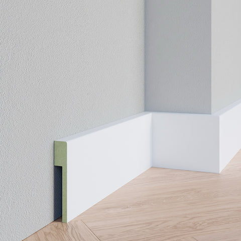 Overzetplint strak - MDF