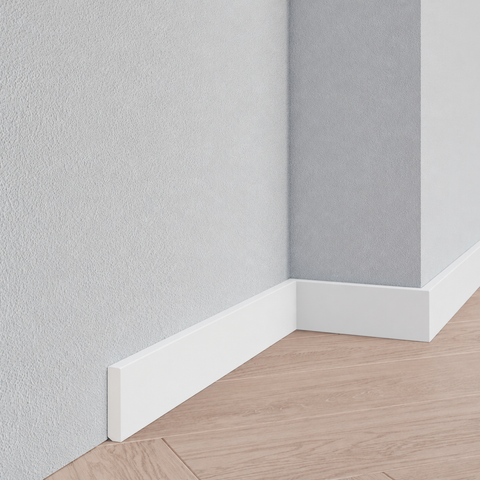 Strakke plint - Meranti - 9003 - Signaalwit