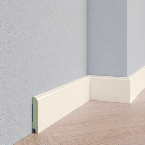 Kraal plint - MDF - RAL 9001 Crémewit