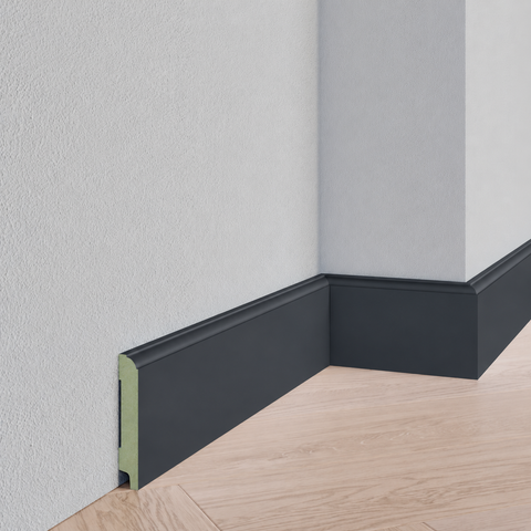 Kraal plint - MDF - RAL 7021 Zwartgrijs