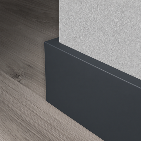 Strakke plint - Meranti - 7016 - Antracietgrijs