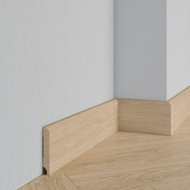 Schuine plint - Eiken