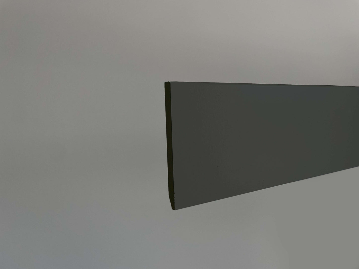 Strakke plint - Hardhout