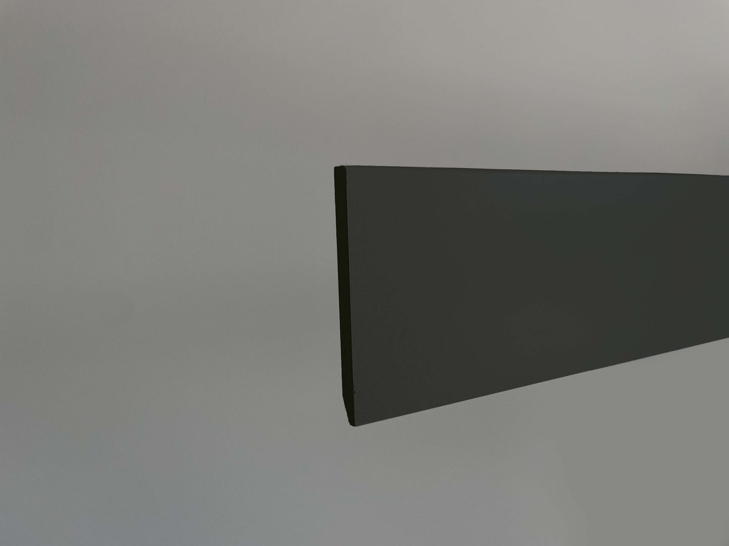 Strakke plint - Hardhout