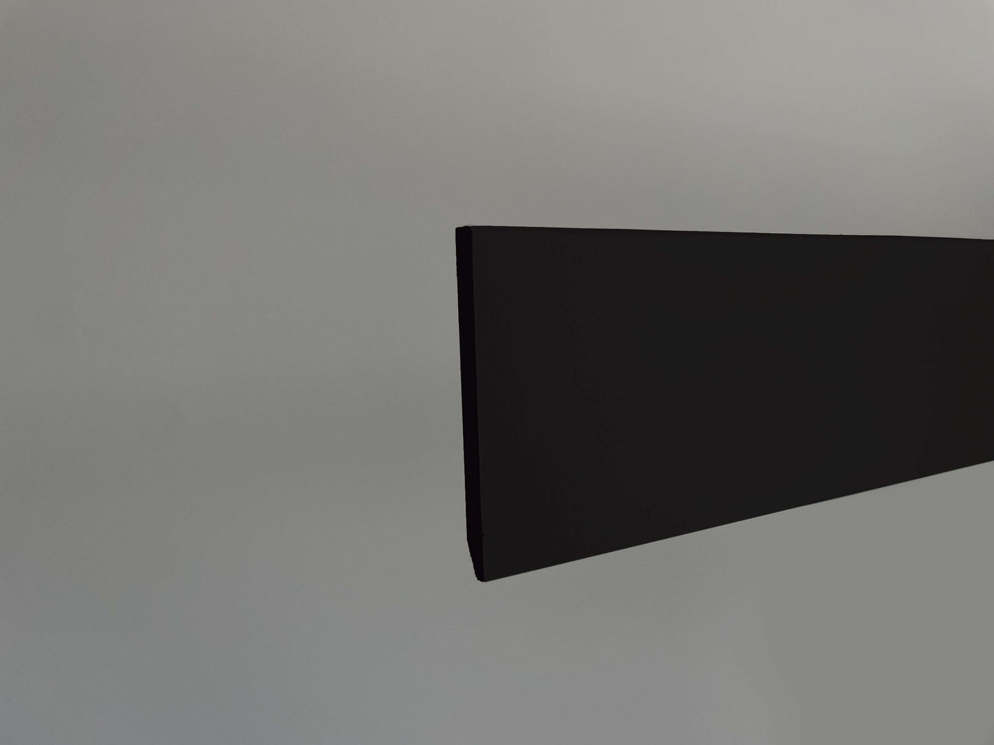 Strakke plint - Hardhout