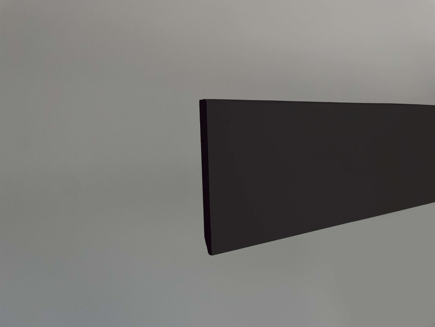 Strakke plint - Hardhout